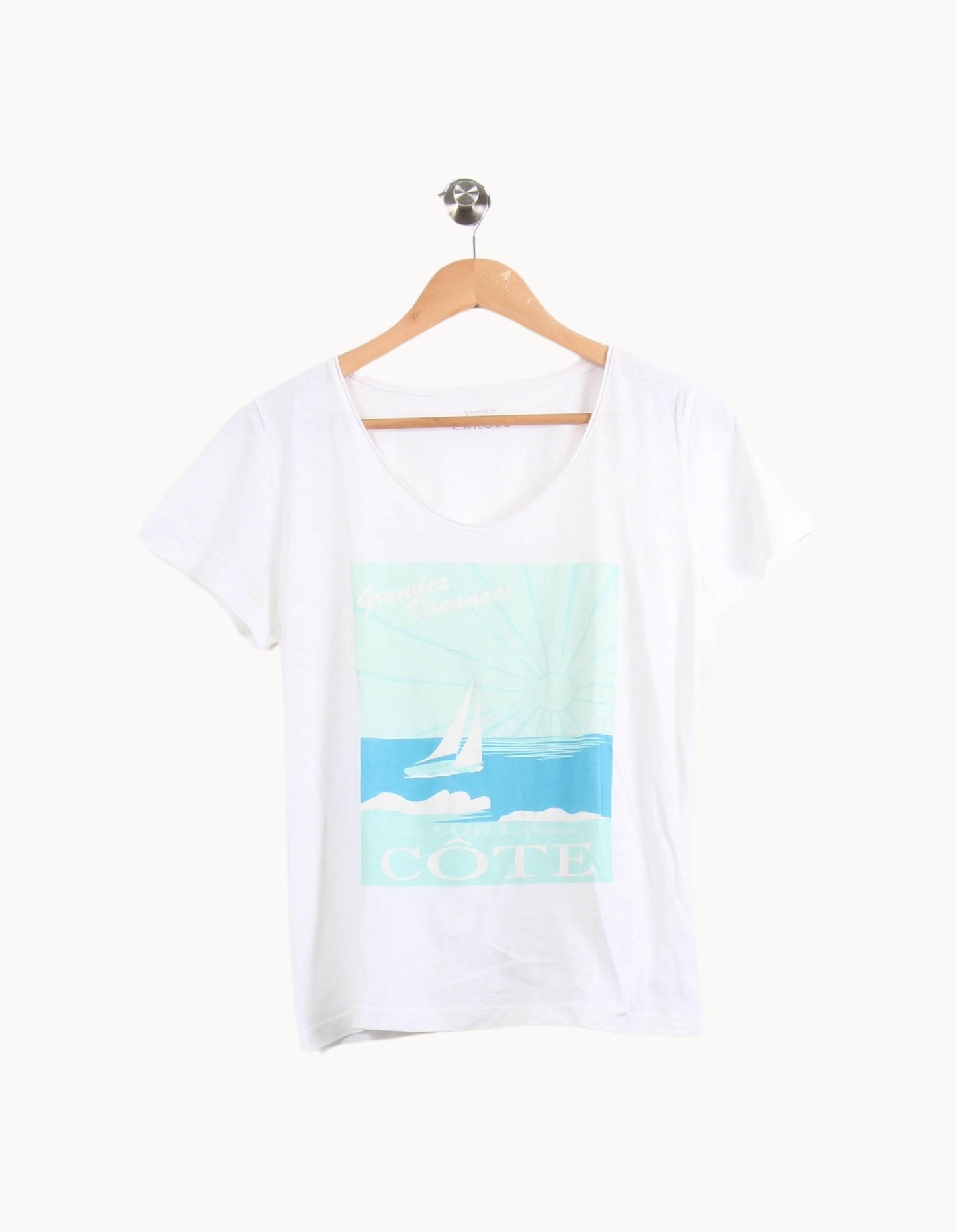 Tee-shirt Blanc - Taille XL/42