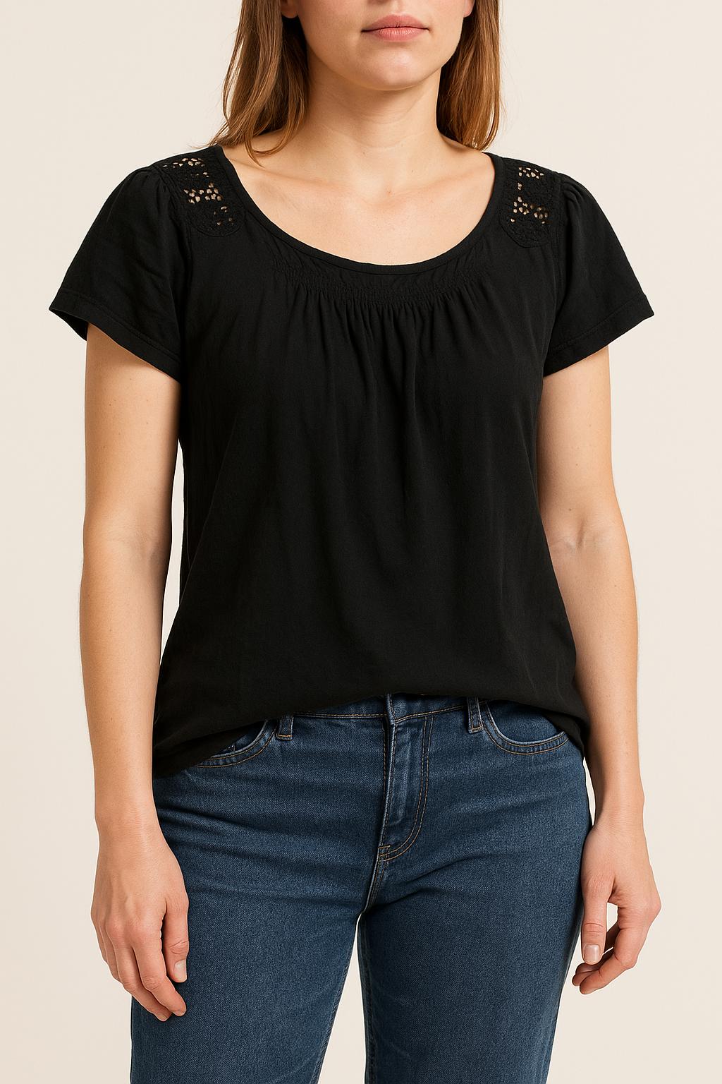 Blouse Noire - Taille M/38