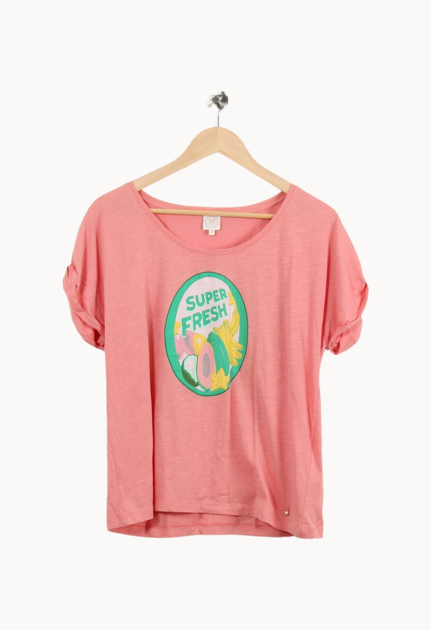 Tee-shirt Rose - Taille L/40