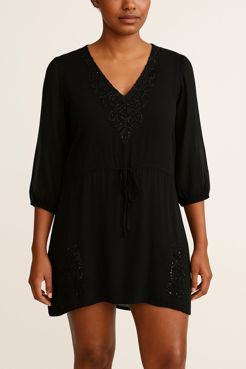 Tunique noire - Taille L/40