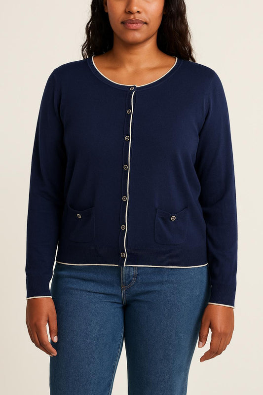 Cardigan Bleu - Taille L/40