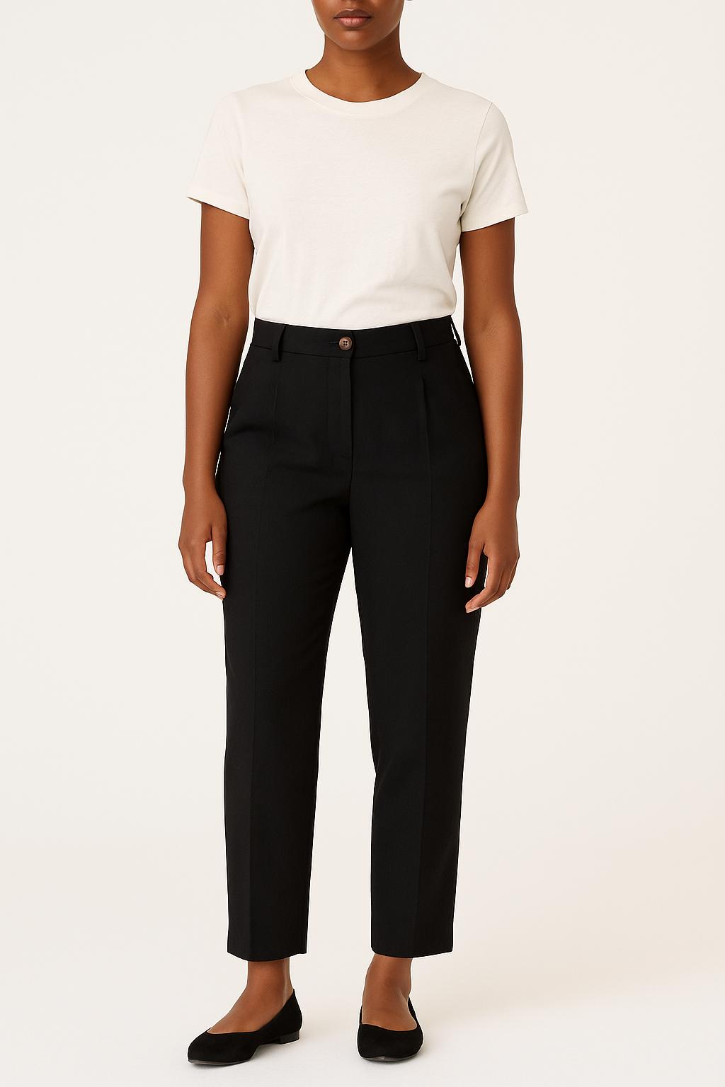 Pantalon Tailleur Noir - Taille S/36