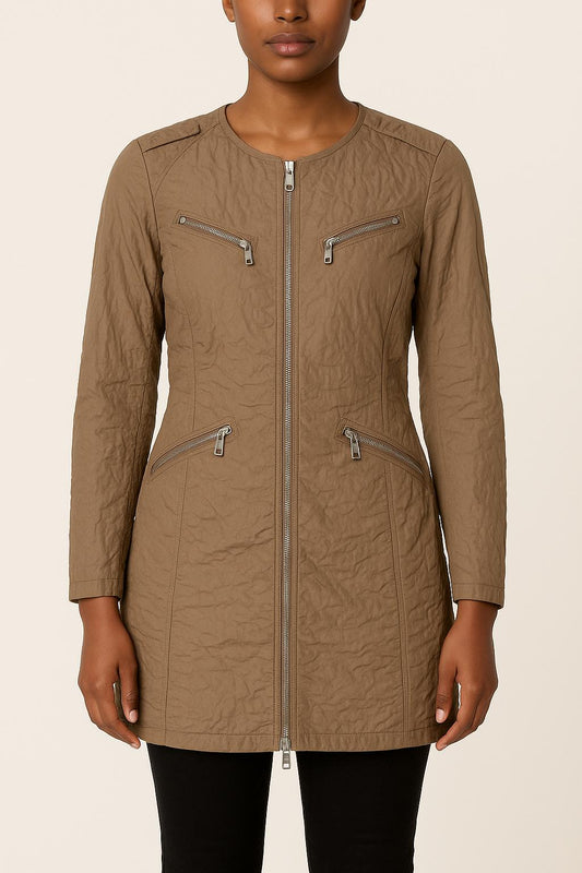 Manteau Long Beige - Taille M/38