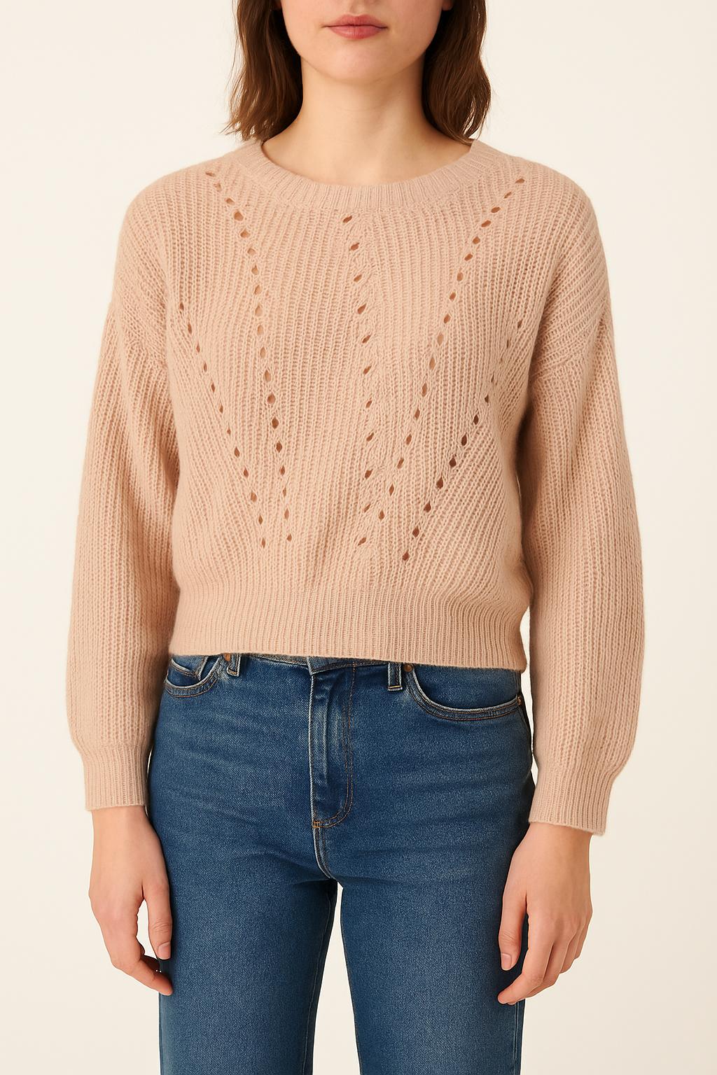 Pull Beige - Taille S/36