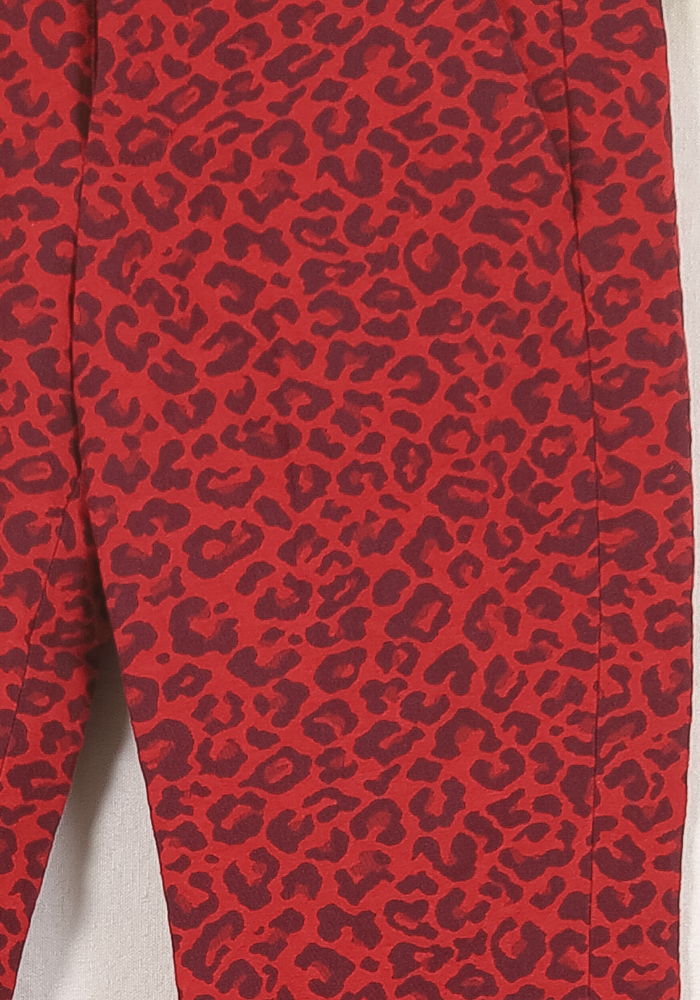 Pantalon Slim Rouge et Noir - Taille XS/34