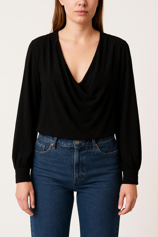 Blouse noire - Taille L/40