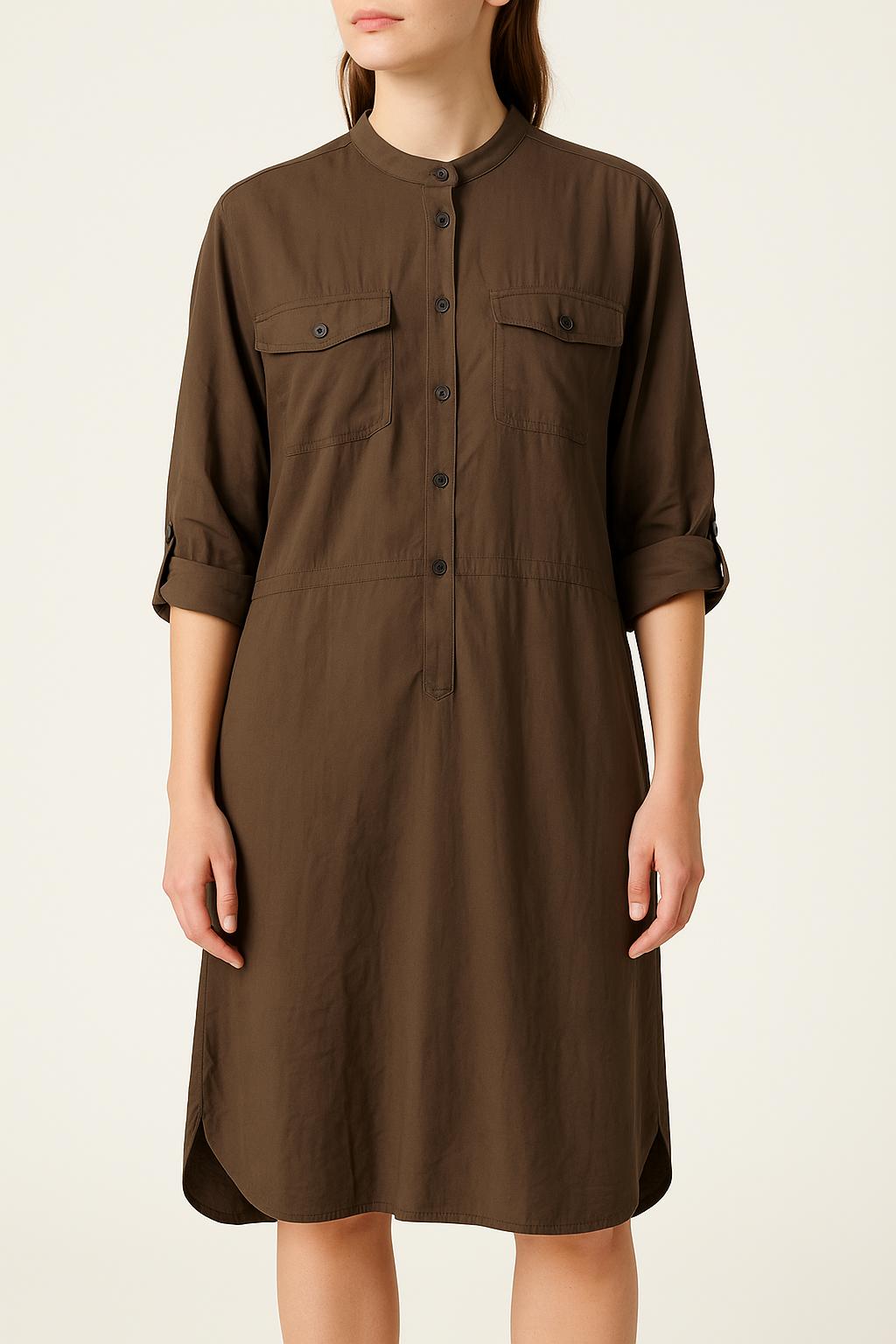 Robe Chemise Marron - Taille S/36