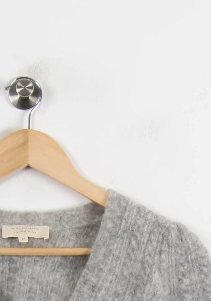 Cardigan Gris - Taille XS/34
