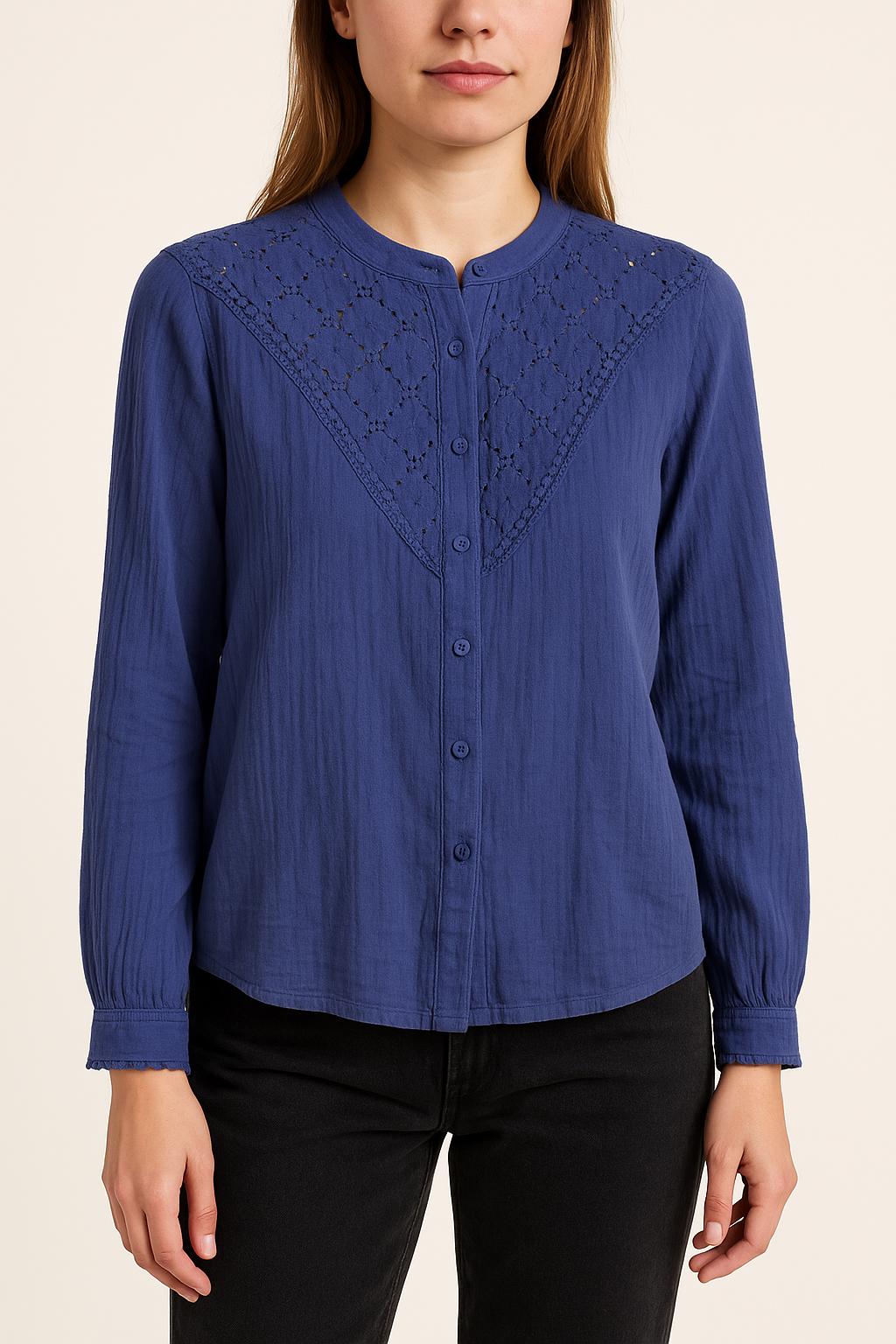 Blouse Bleue - Taille M/38
