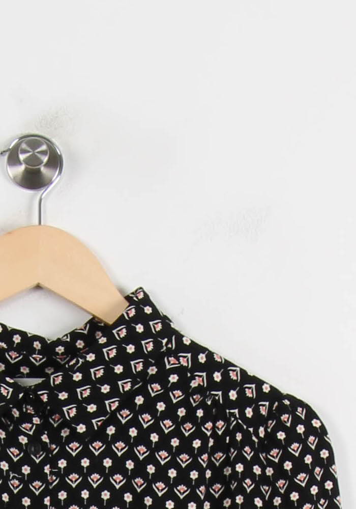 Robe Courte Noire et Blanche - Taille L/40