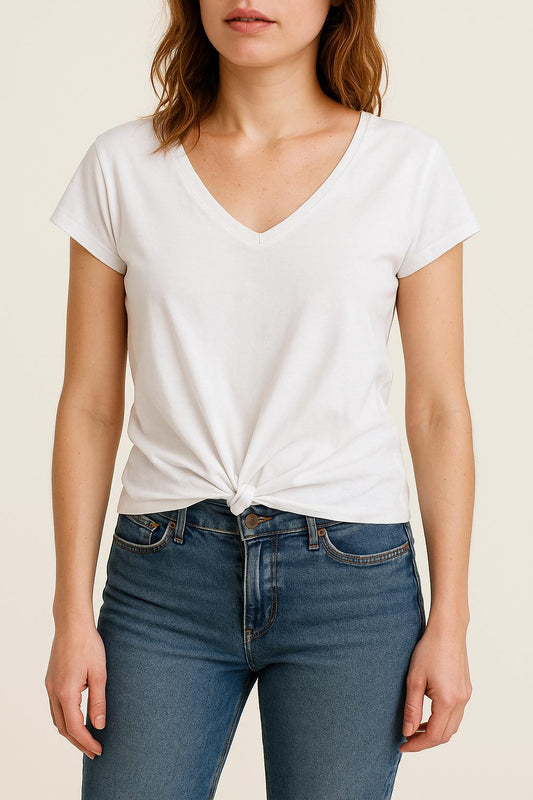 T-shirt Blanc - Taille XS/34