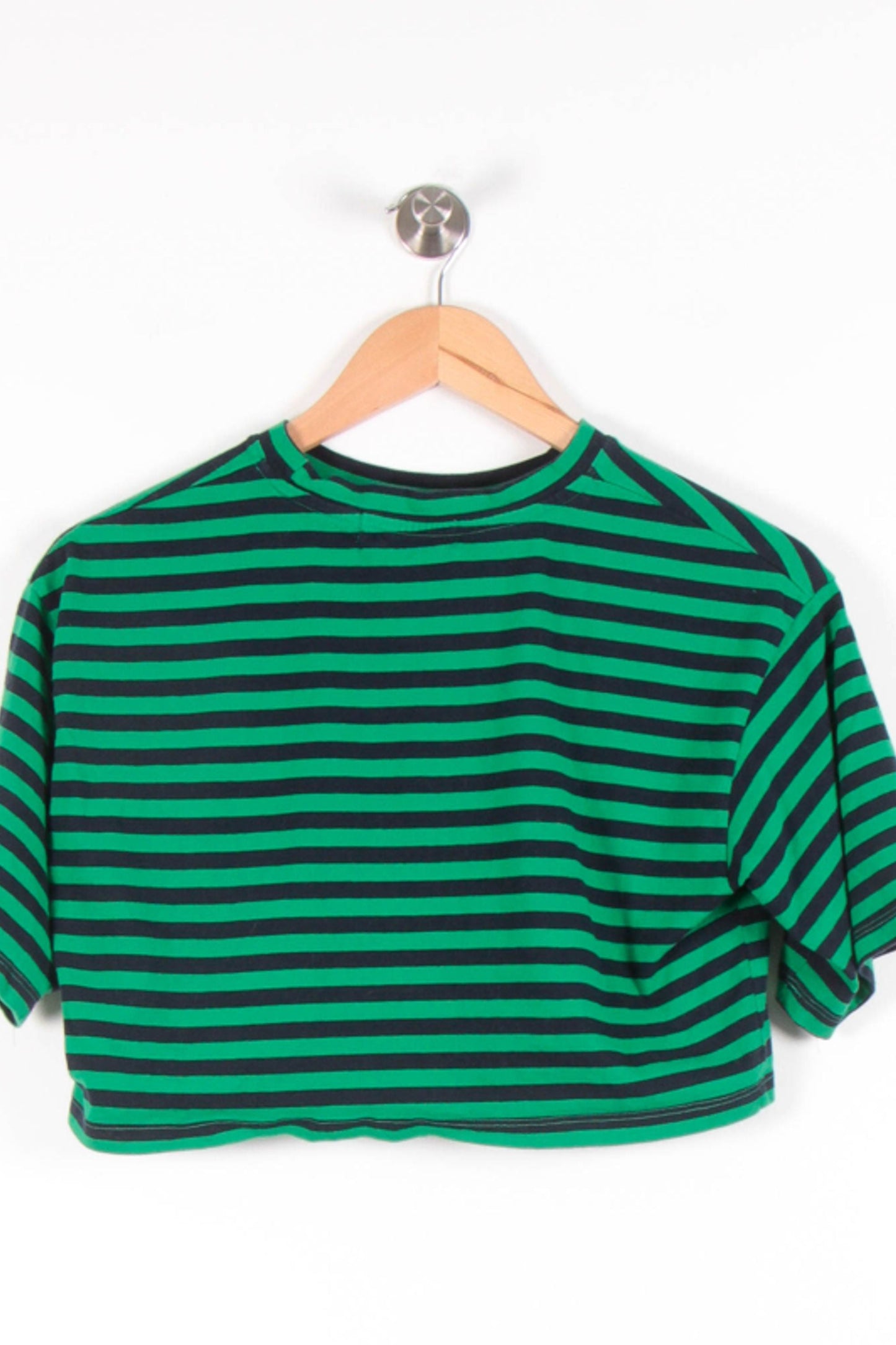 T-shirt Vert et Noir - Taille XS/34