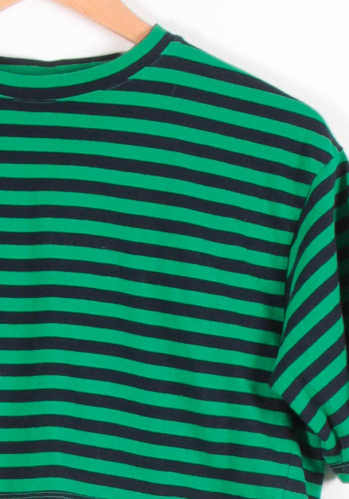 T-shirt Vert et Noir - Taille XS/34