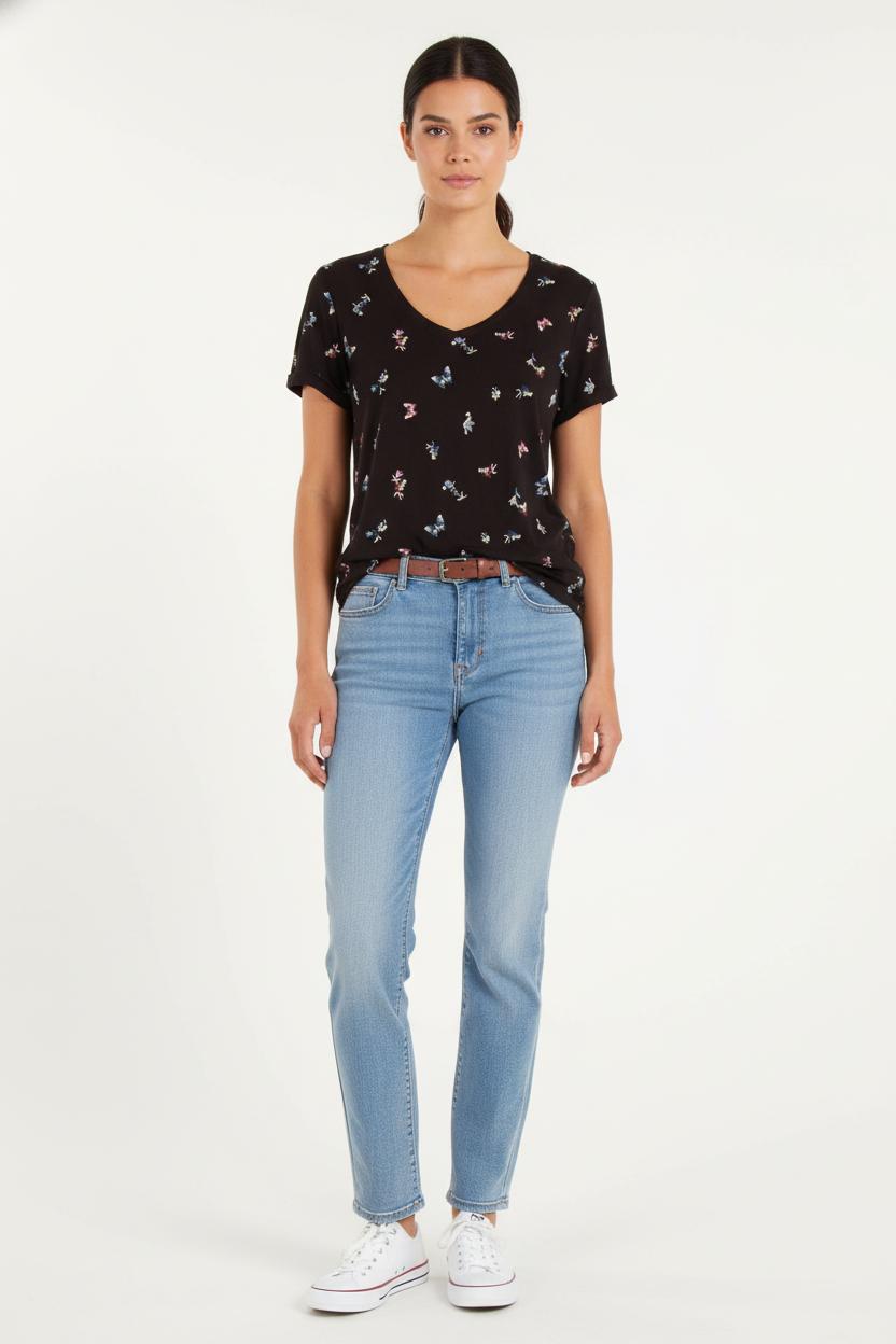 Tee-shirt Noir - Taille S/36