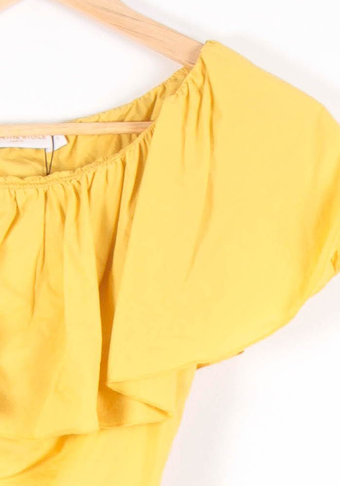 Blouse Jaune - Taille S/36