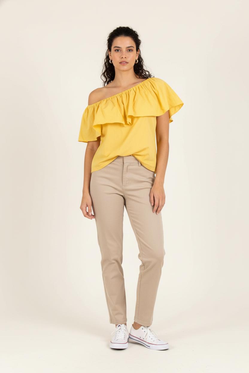 Blouse Jaune - Taille S/36