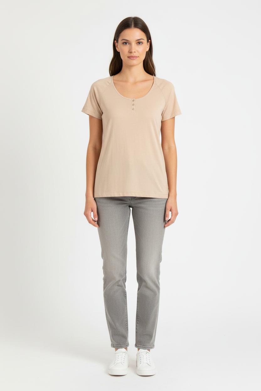 Tee-shirt Beige - Taille M/38