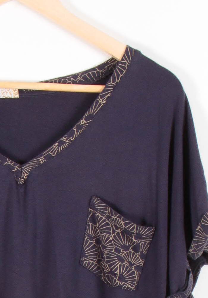 Tee-shirt Bleu - Taille L/40