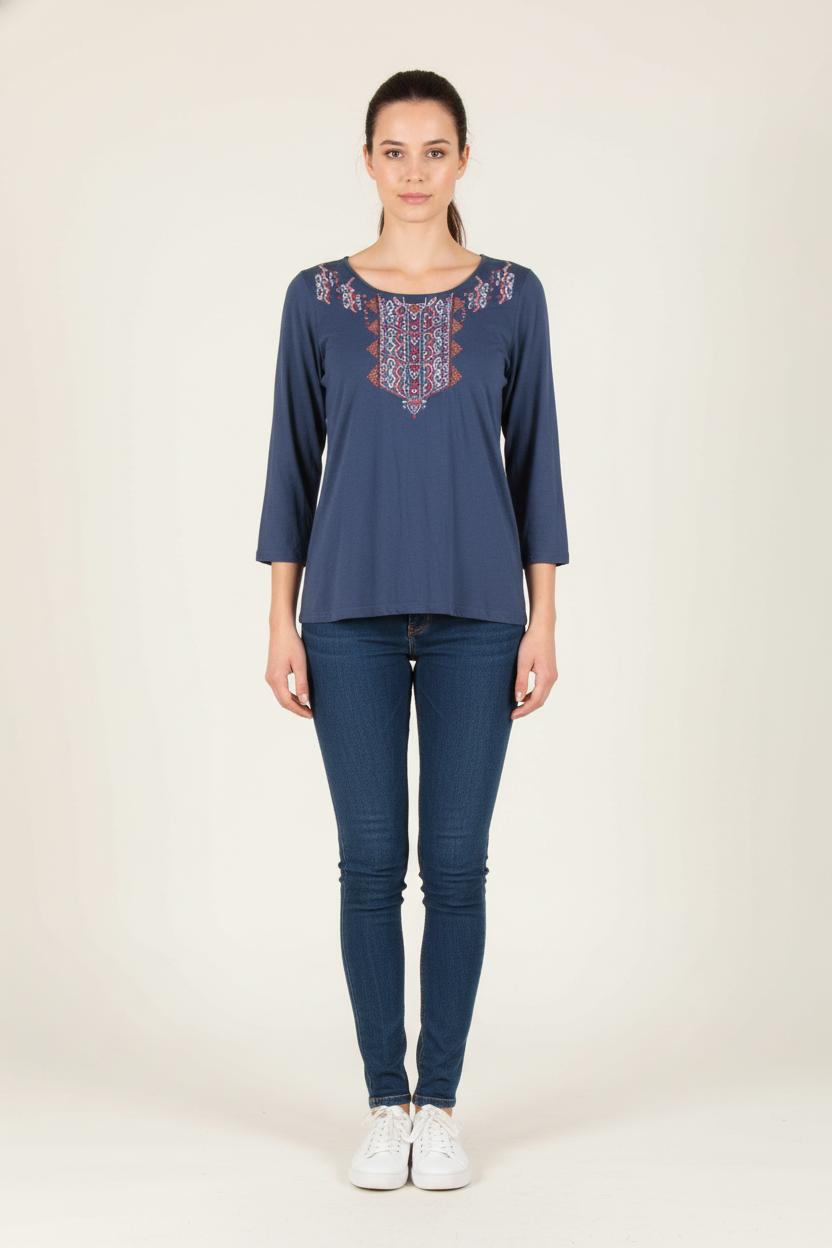 Blouse Bleue - Taille M/38