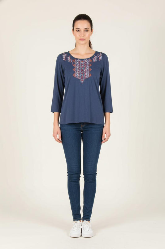 Blouse Bleue - Taille M/38