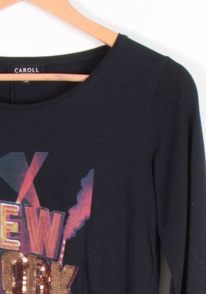 Tee-shirt Noir - Taille S/36