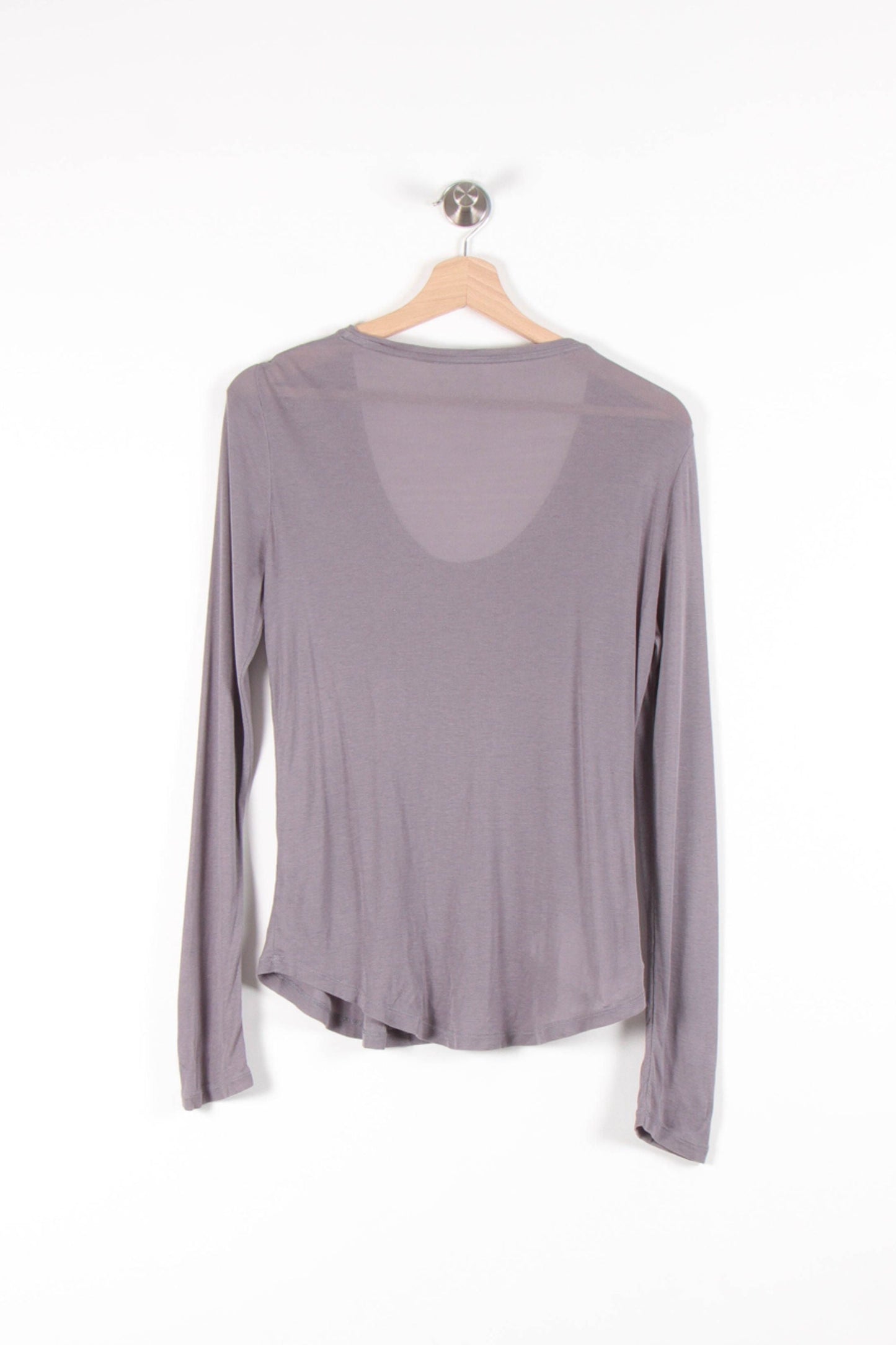 T-shirt Manches Longues Gris - Taille M/38