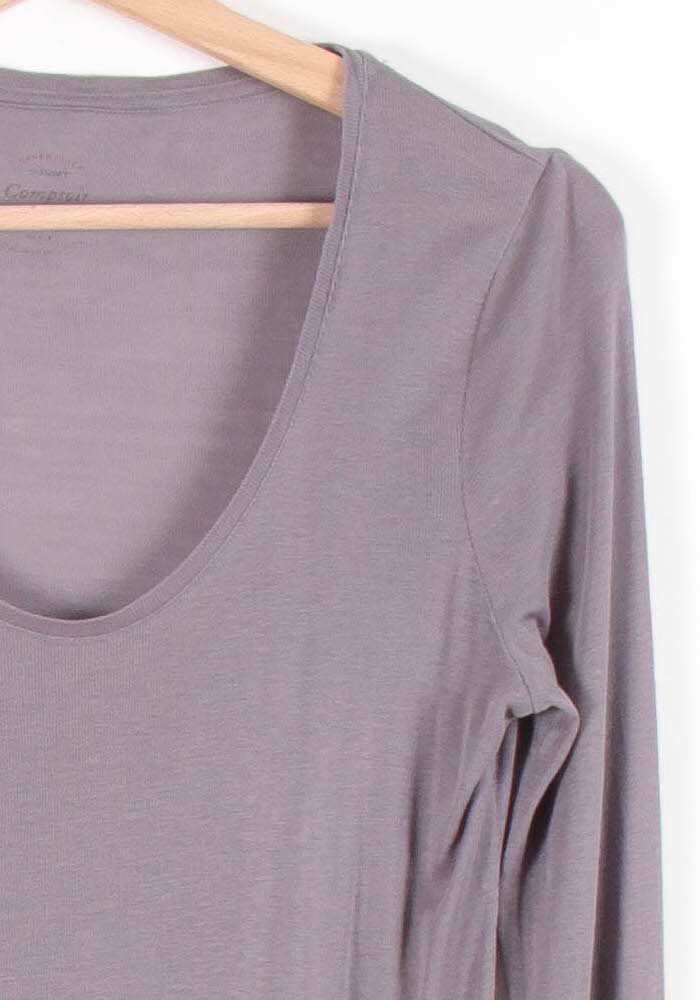 T-shirt Manches Longues Gris - Taille M/38