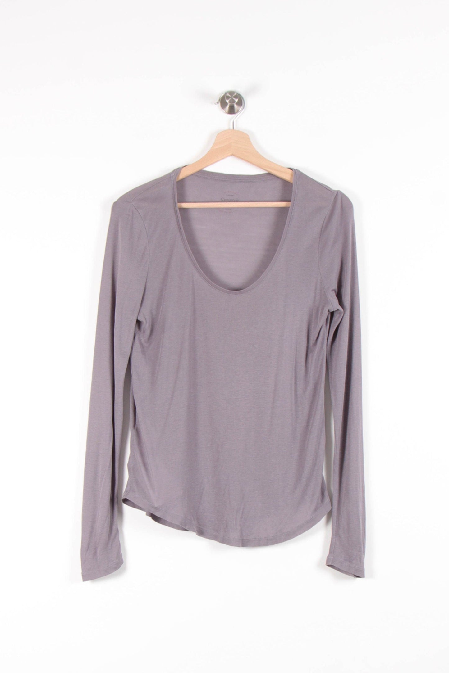 T-shirt Manches Longues Gris - Taille M/38