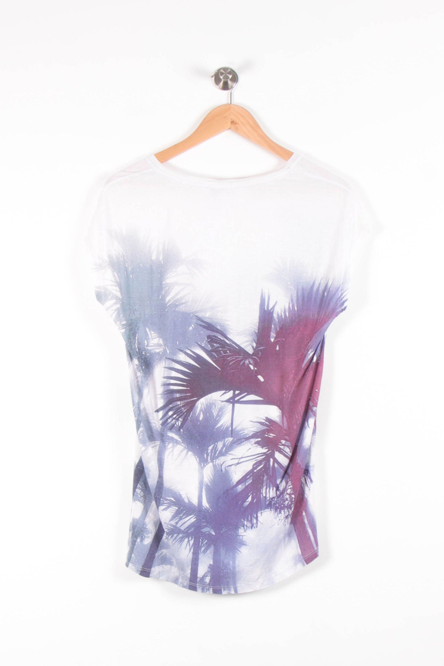 Tee-shirt Blanc et Violet - Taille S/36