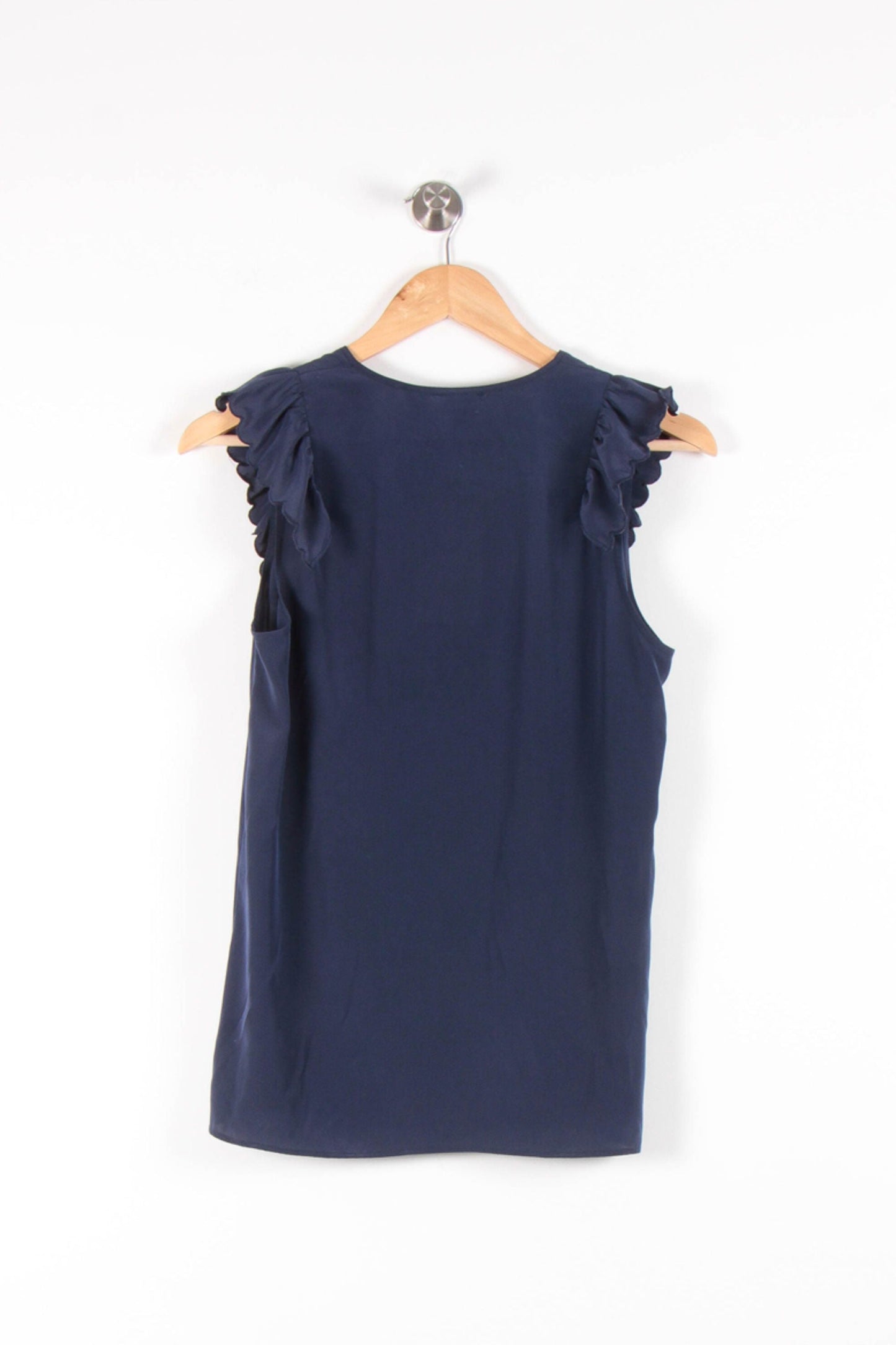 Blouse Sans Manches Bleue - Taille L/40