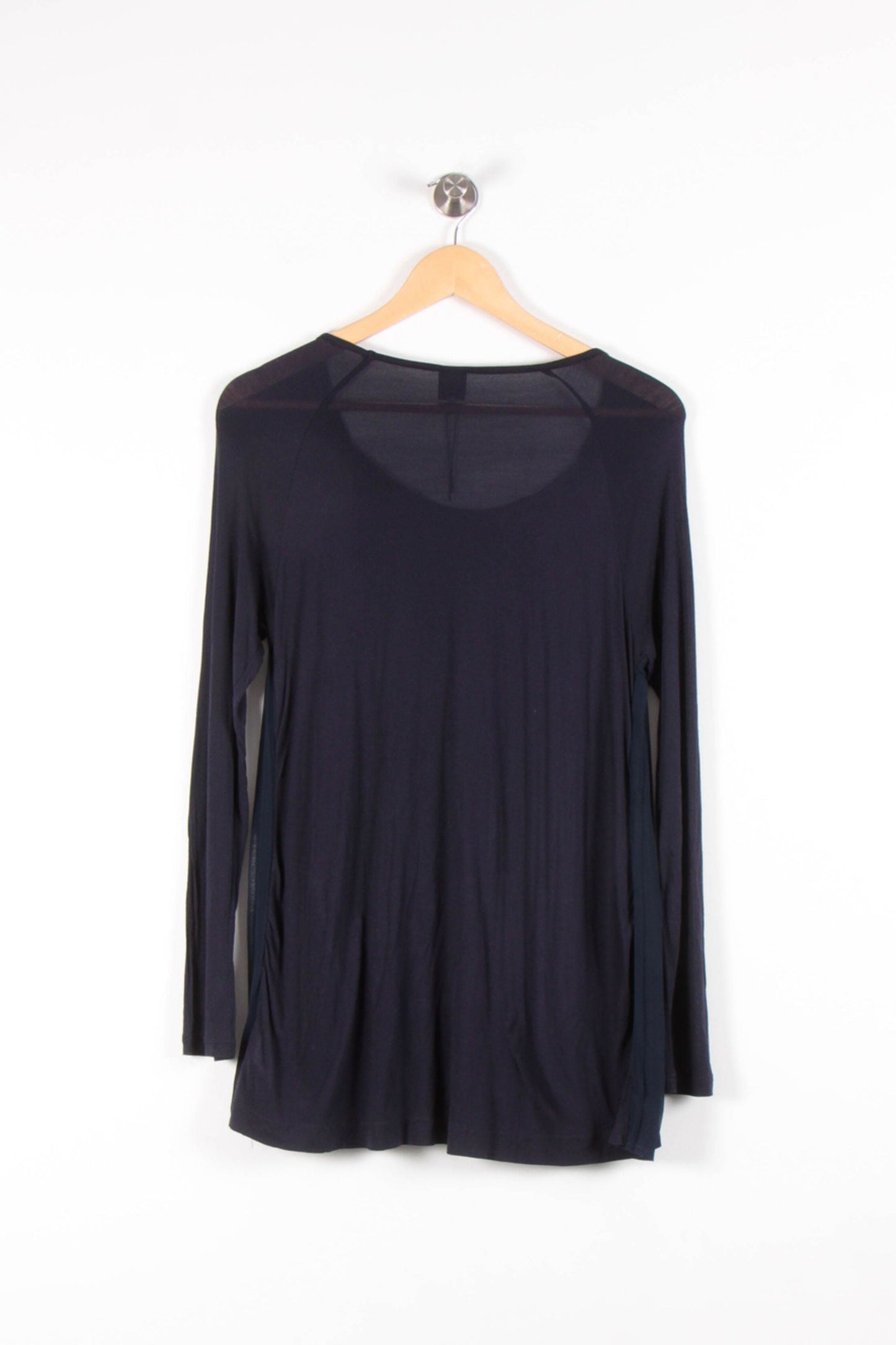 Blouse Plissée Bleue - Taille L/40