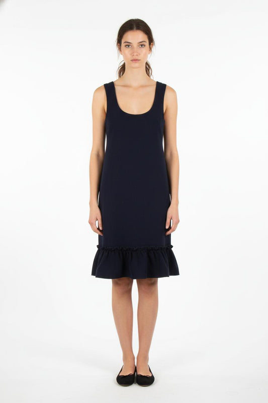 Robe Volantée Bleue - Taille XS/34