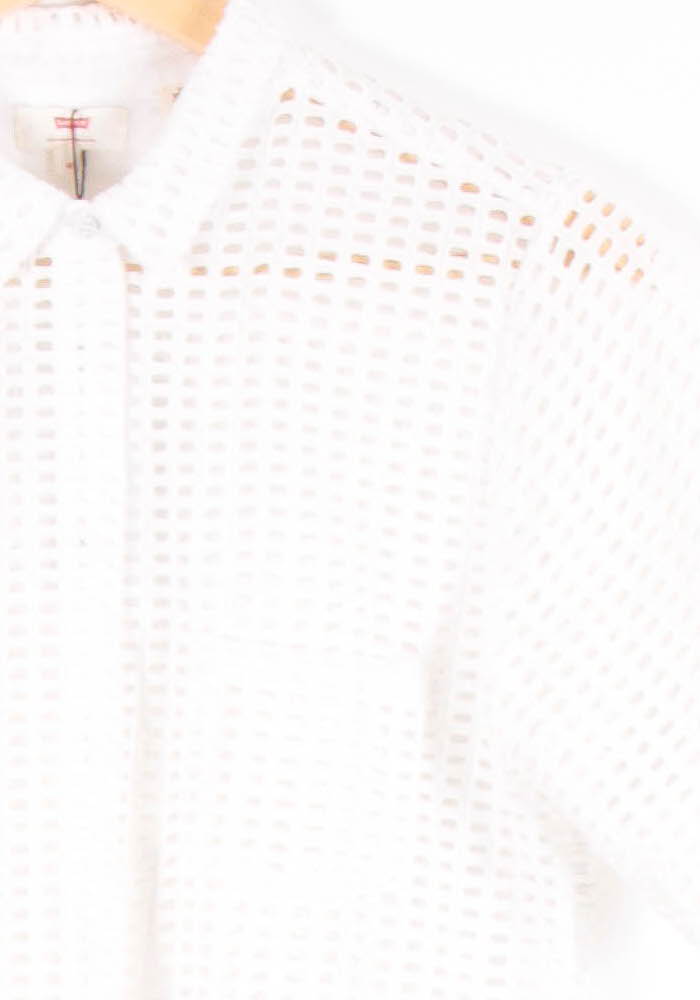 Chemise à Manches Courtes Blanche - Taille M/38