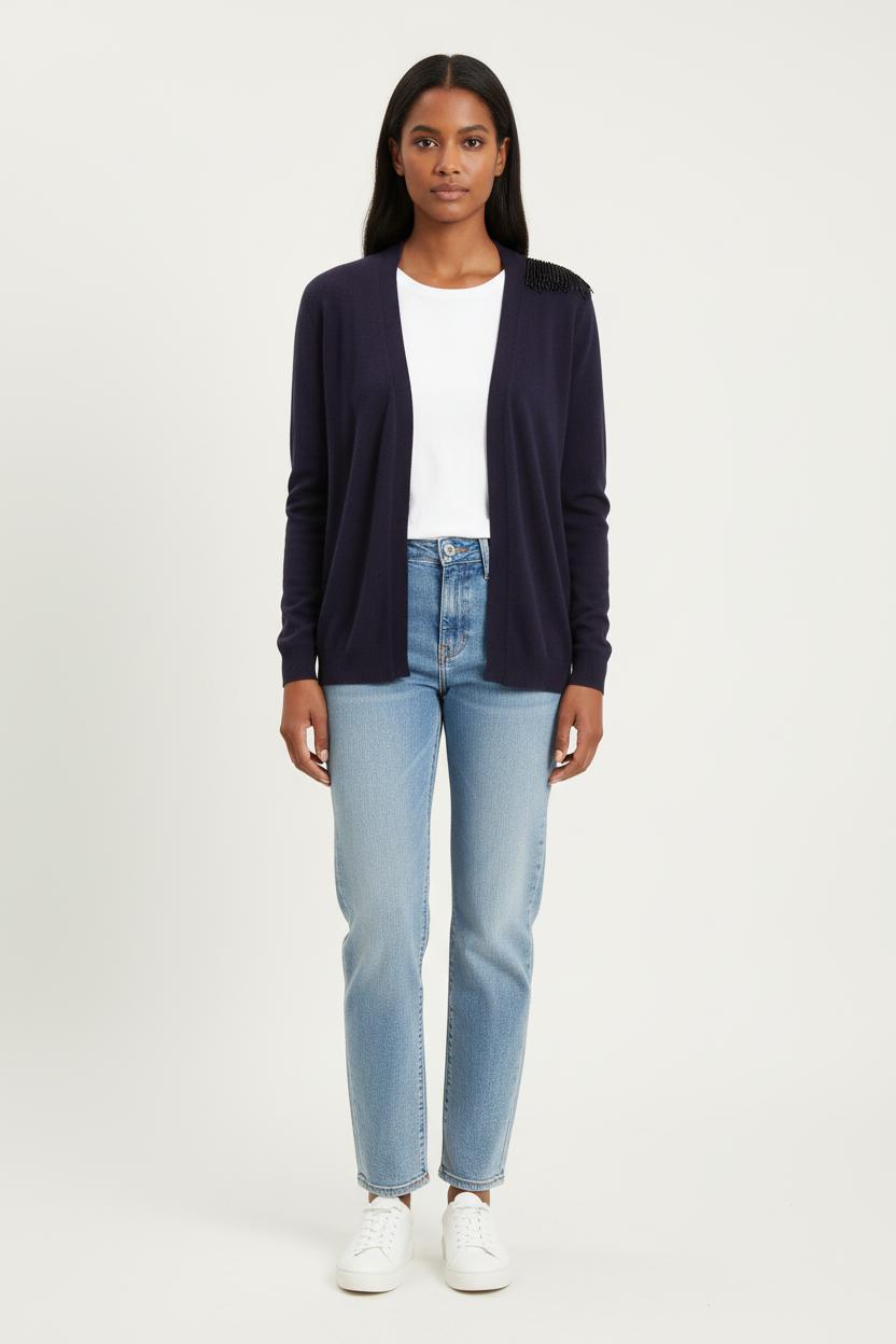 Cardigan Bleu - Taille L/40