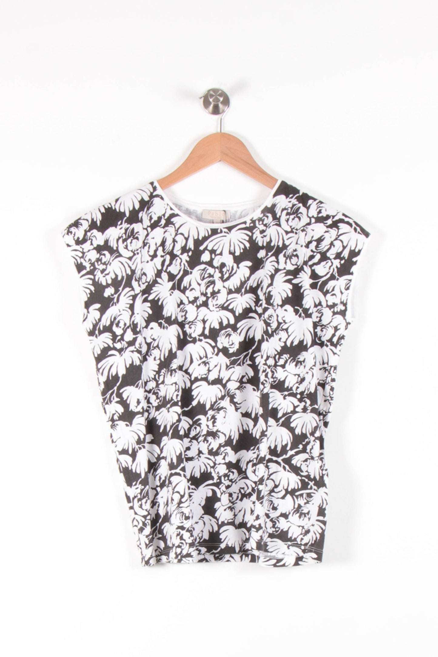 Top Noir et Blanc - Taille S/36