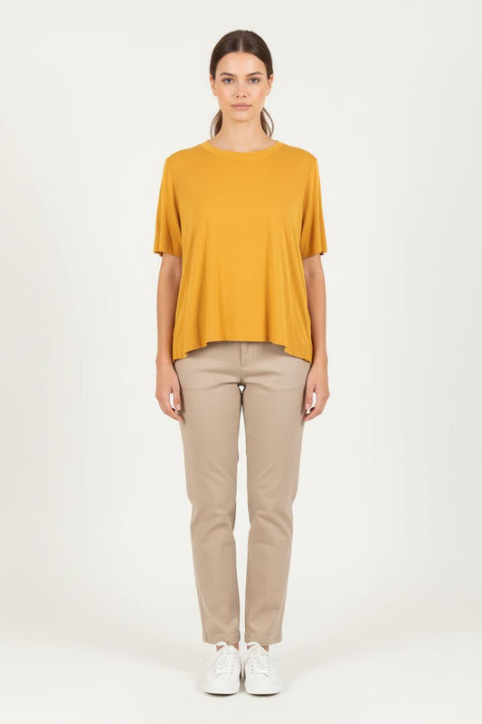 T-shirt jaune - Taille M/38