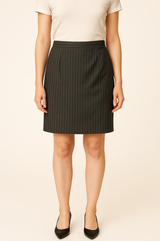 Jupe Droite Grise - Taille M/38