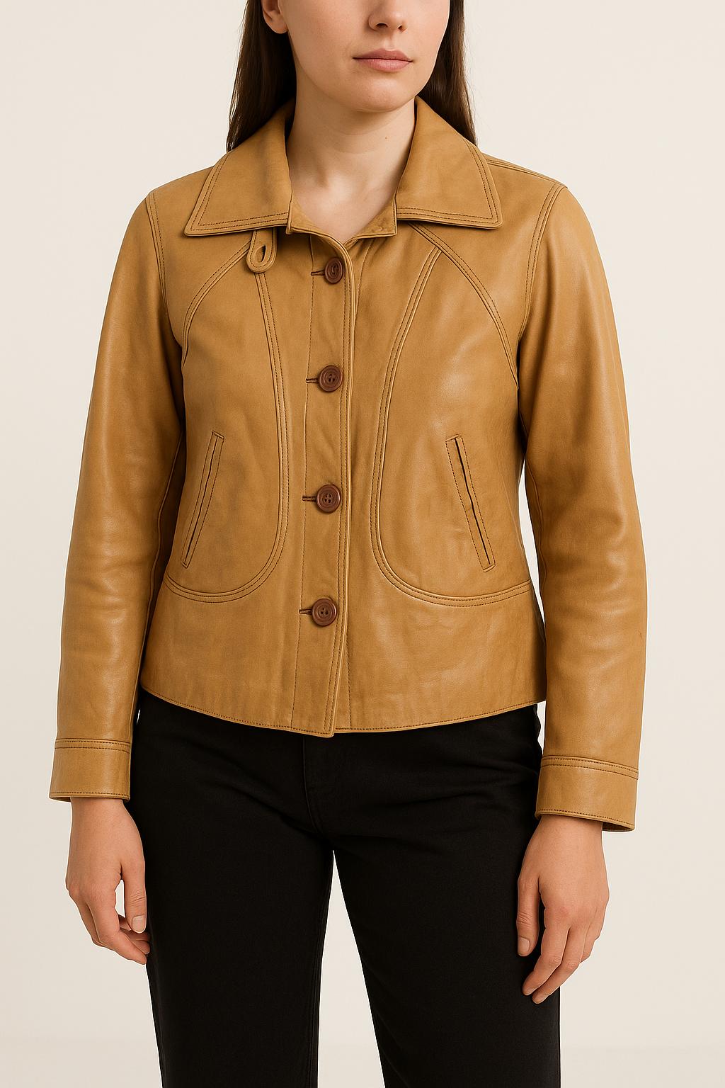 Veste beige - Taille L/40