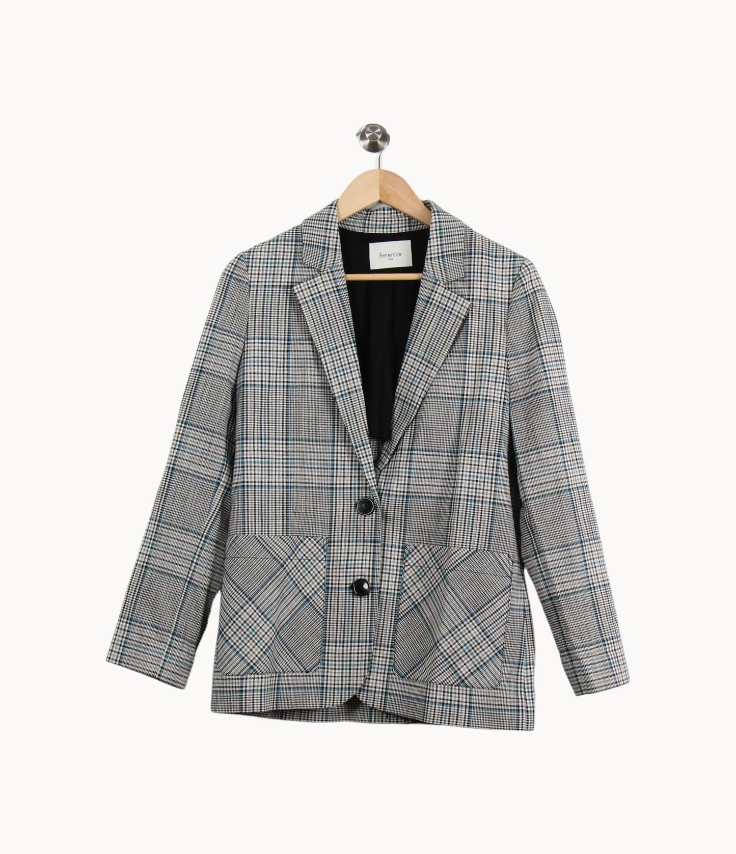 Blazer Gris et Bleu - Taille XS/34