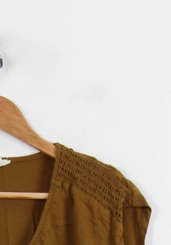 Blouse marron - Taille S/36