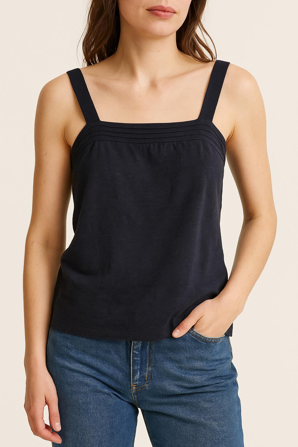 Top Bleu - Taille S/36