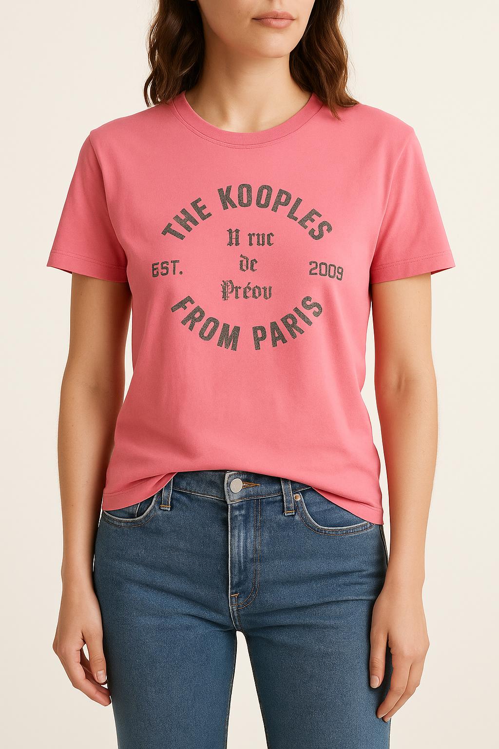 Tee-shirt Rose - Taille S/36