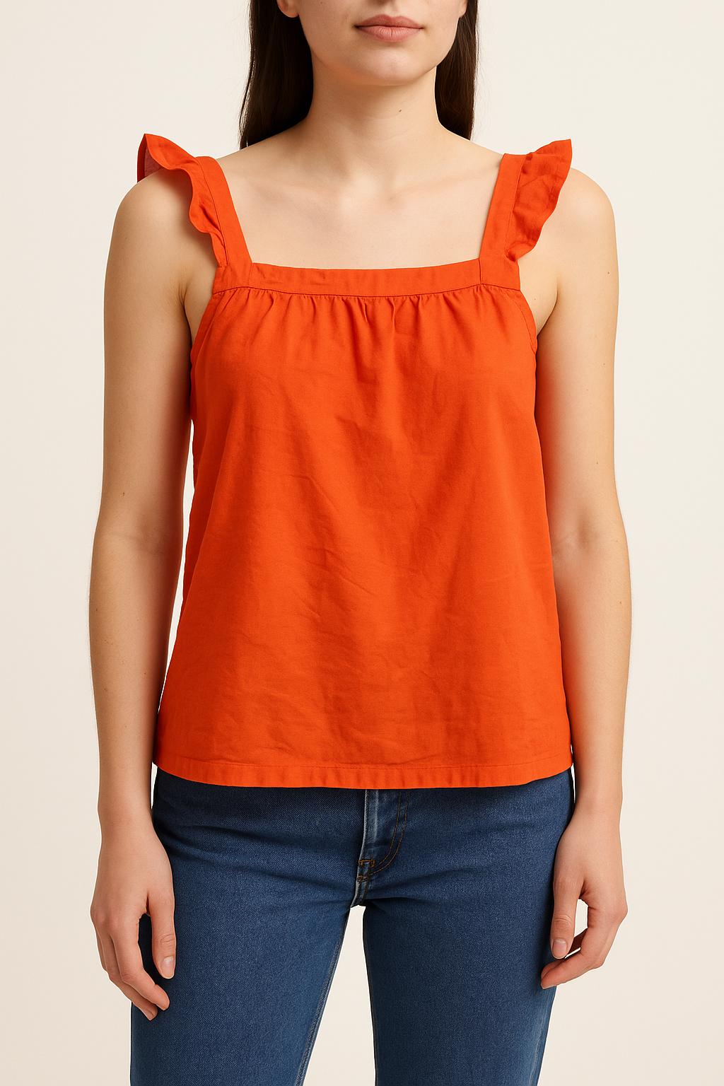 Top Orange - Taille XS/34