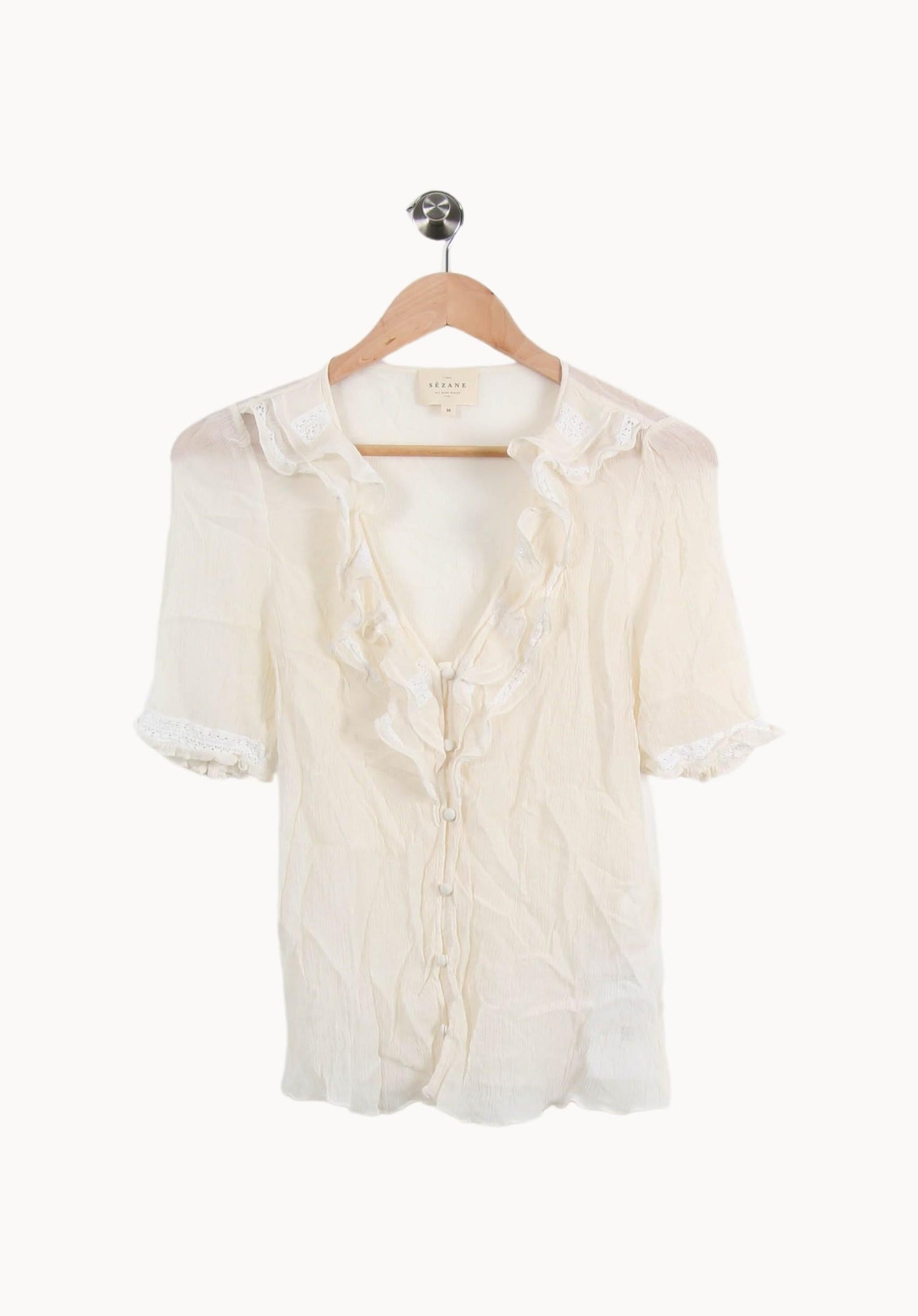 Blouse Blanche - Taille S/36