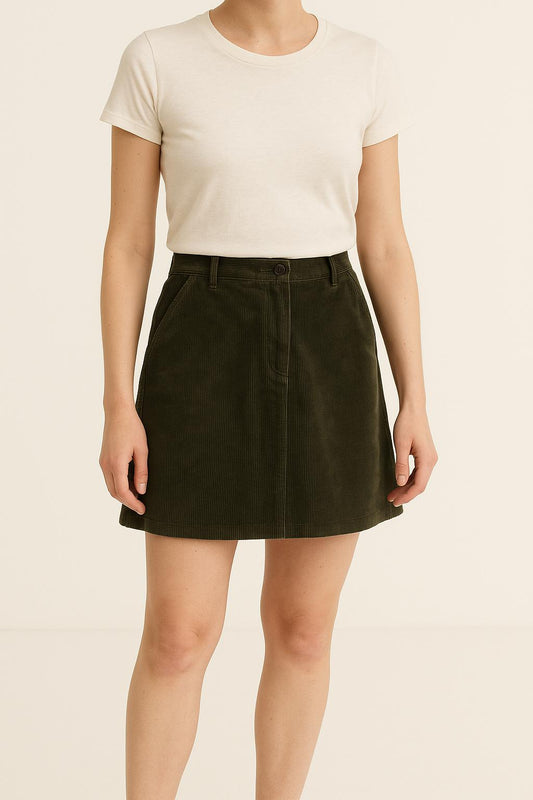 Jupe Courte Verte - Taille S/36