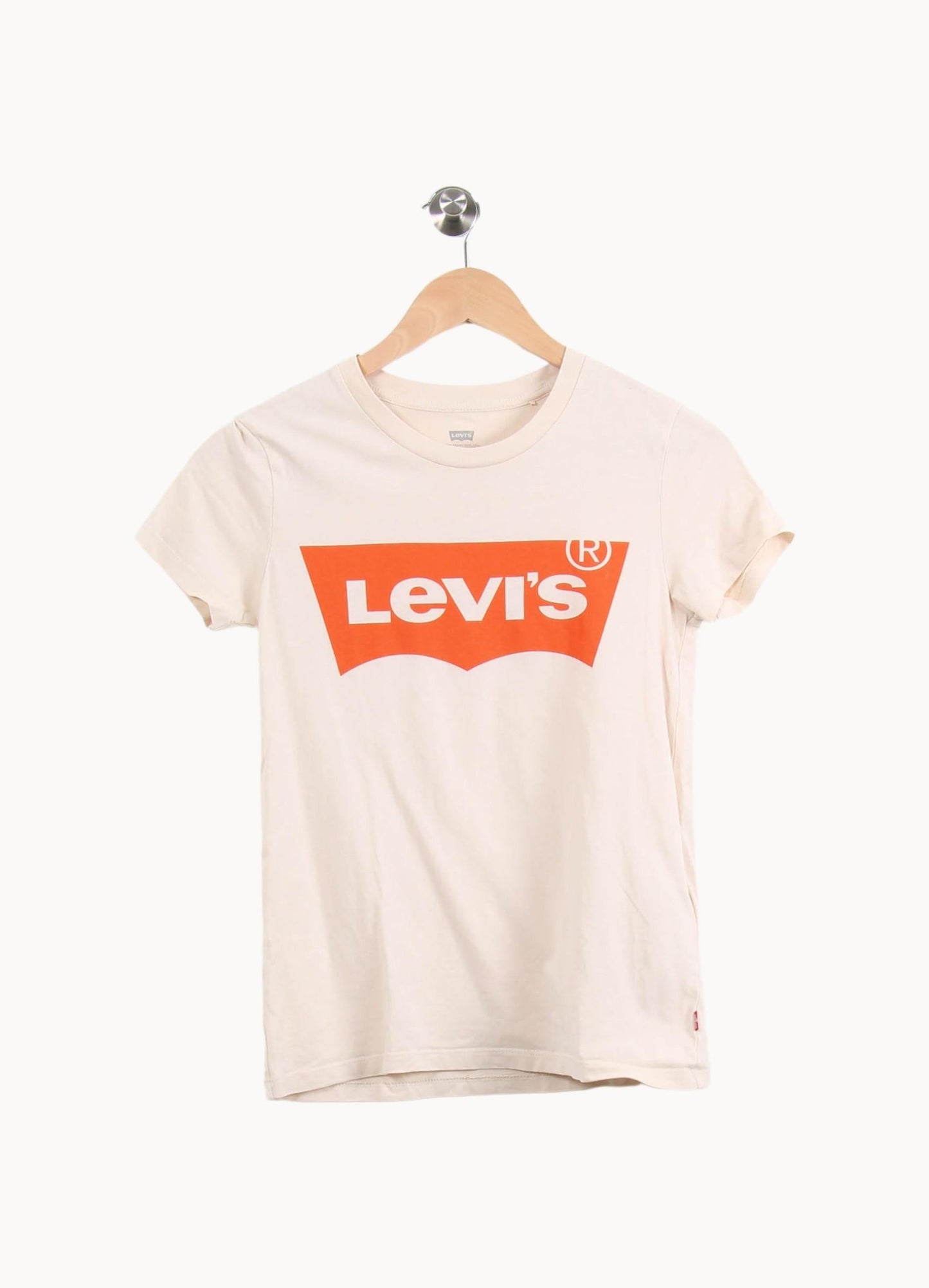 Tee-shirt Beige et Orange - Taille XXS/32