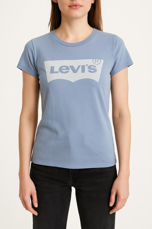 Tee-shirt Bleu - Taille XXS/32