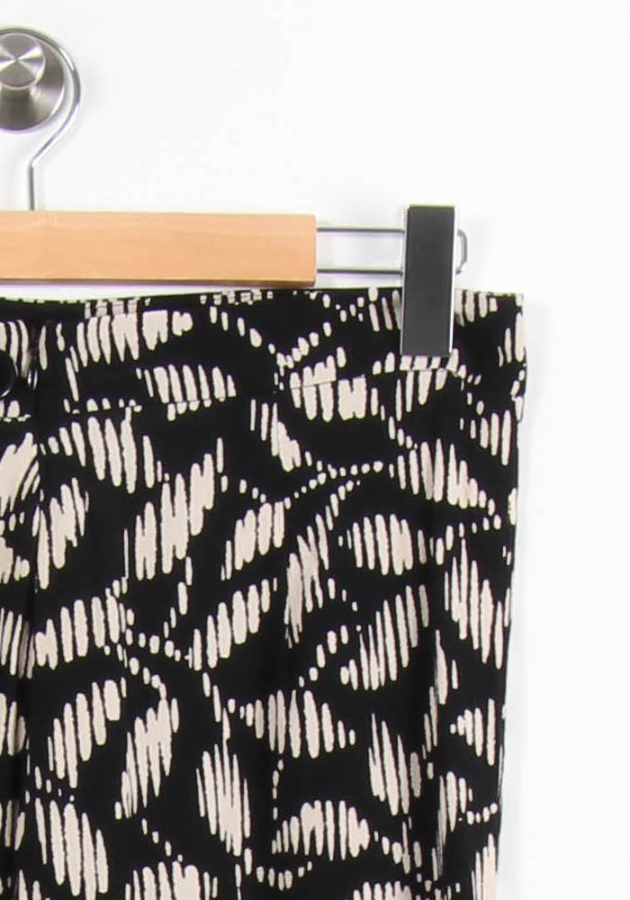 Jupe Midi Noire et Blanche - Taille L/40