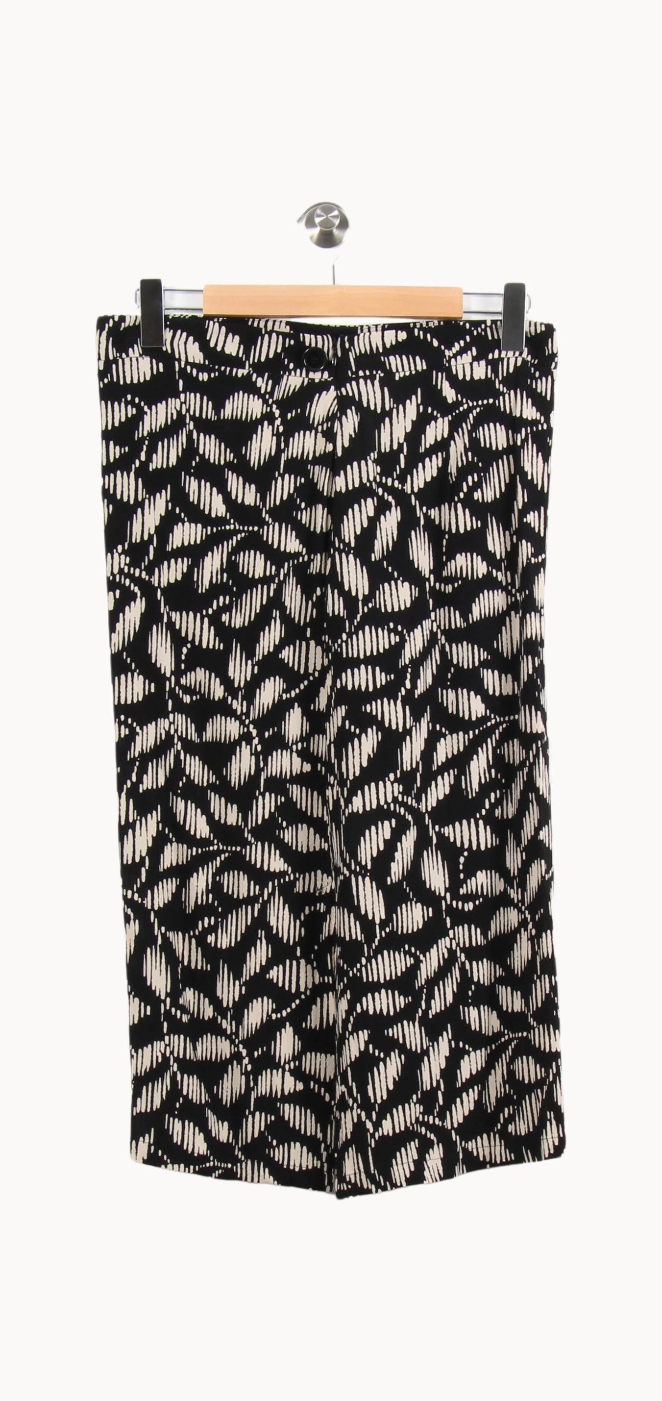 Jupe Midi Noire et Blanche - Taille L/40