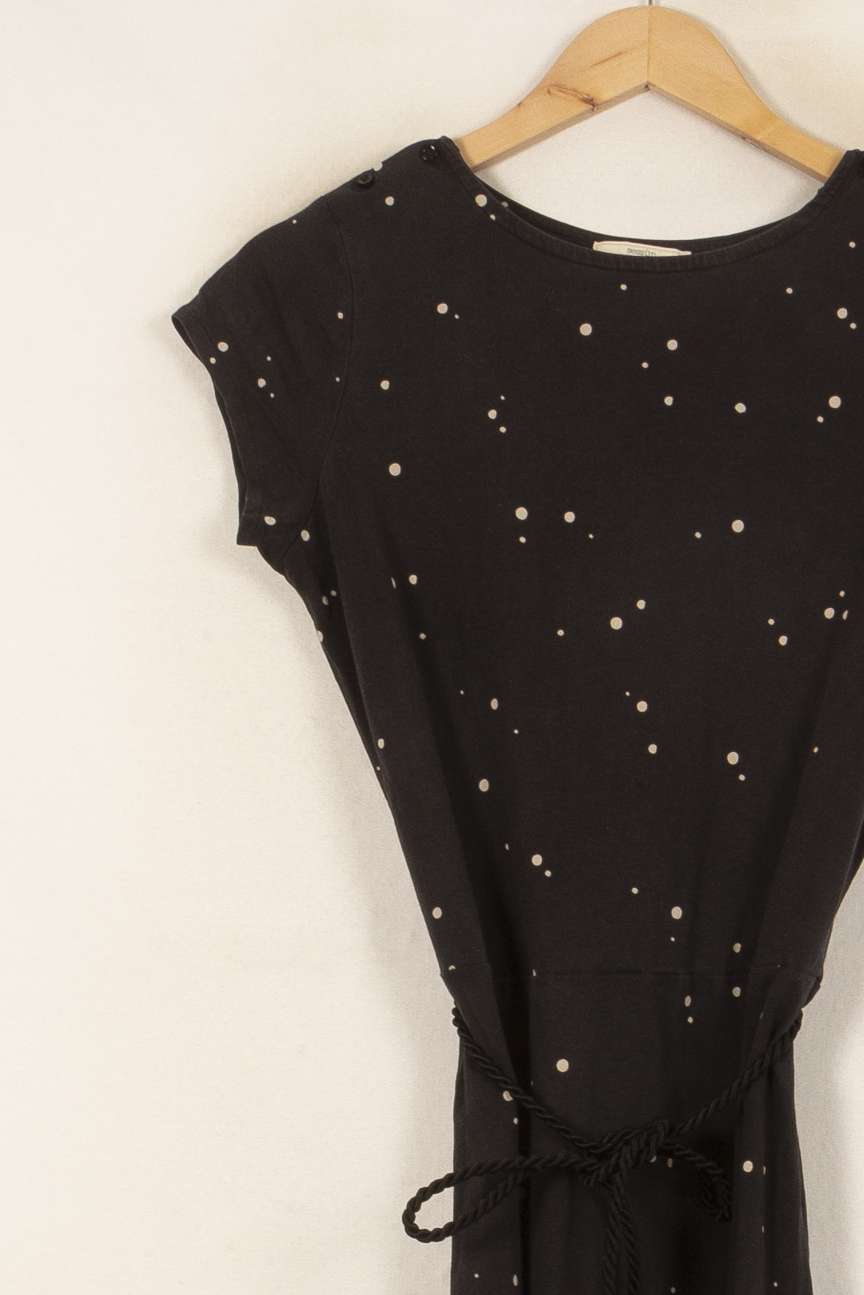 Robe Courte Noire et Blanche - Taille L/40